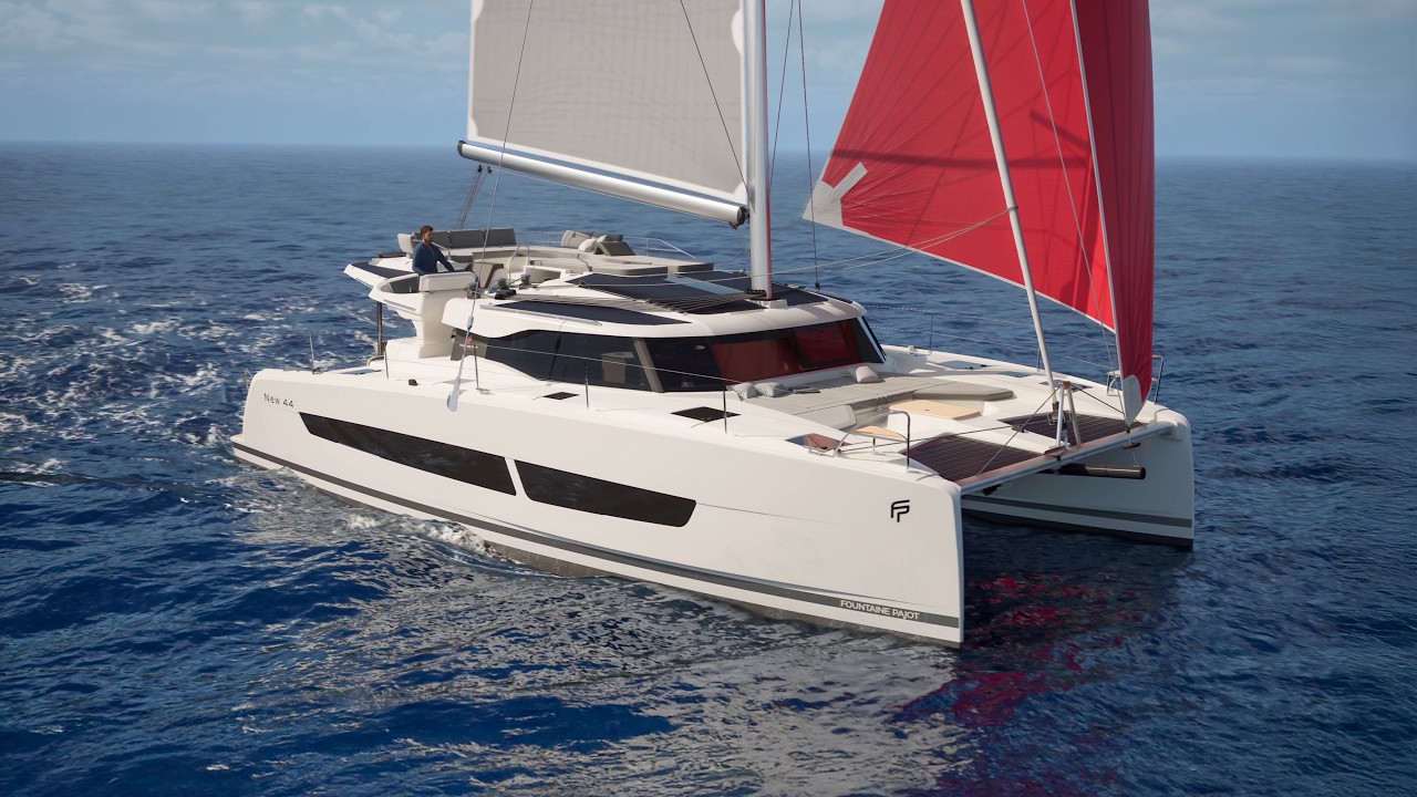⁣Fountaine Pajot 44 Walkthrough | Dream Yacht Sales and Ownership