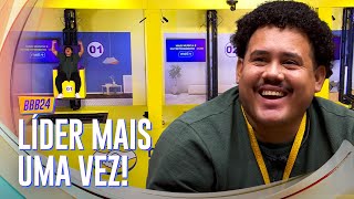 LUCAS HENRIQUE É LÍDER PELA QUARTA VEZ E MONTA O SEU VIP COM GIOVANNA NA SEMANA TURBO! 👑  | BBB 24