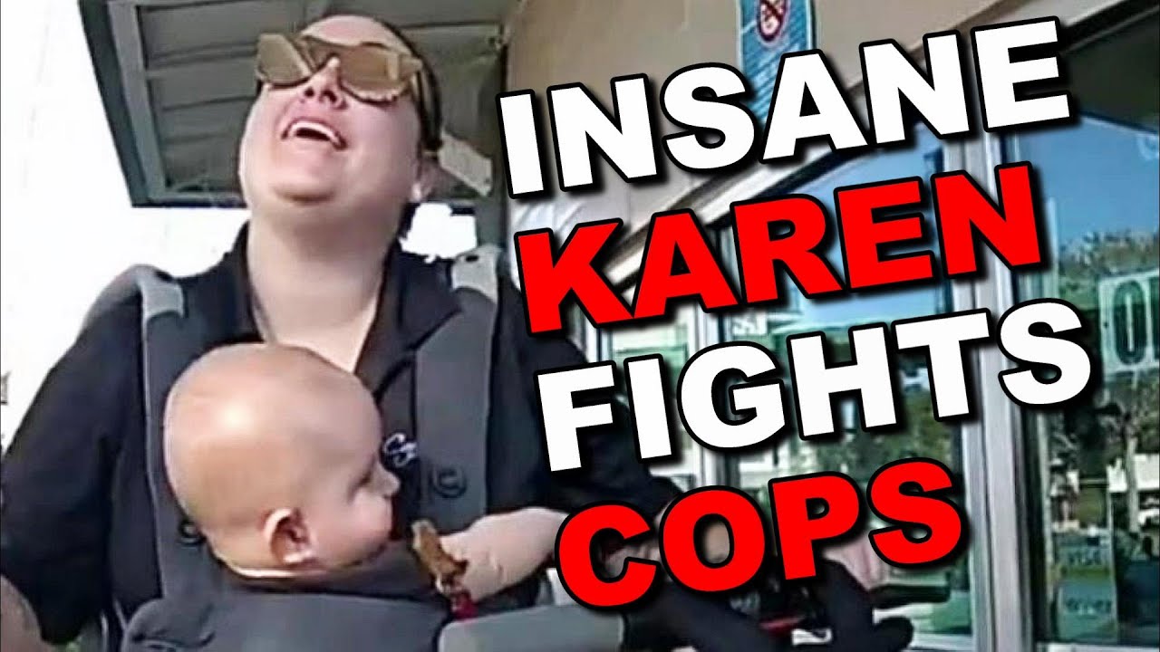 Psycho Karen gets Arrested for Battery (INSANE)