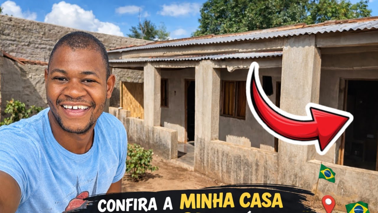 Quanto custa morar em Moçambique? Conheça minha casa nova! 🇲🇿