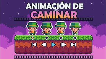 COMO ANIMAR PERSONAJES PIXEL ART: Animación de caminar para videojuegos de plataformas.