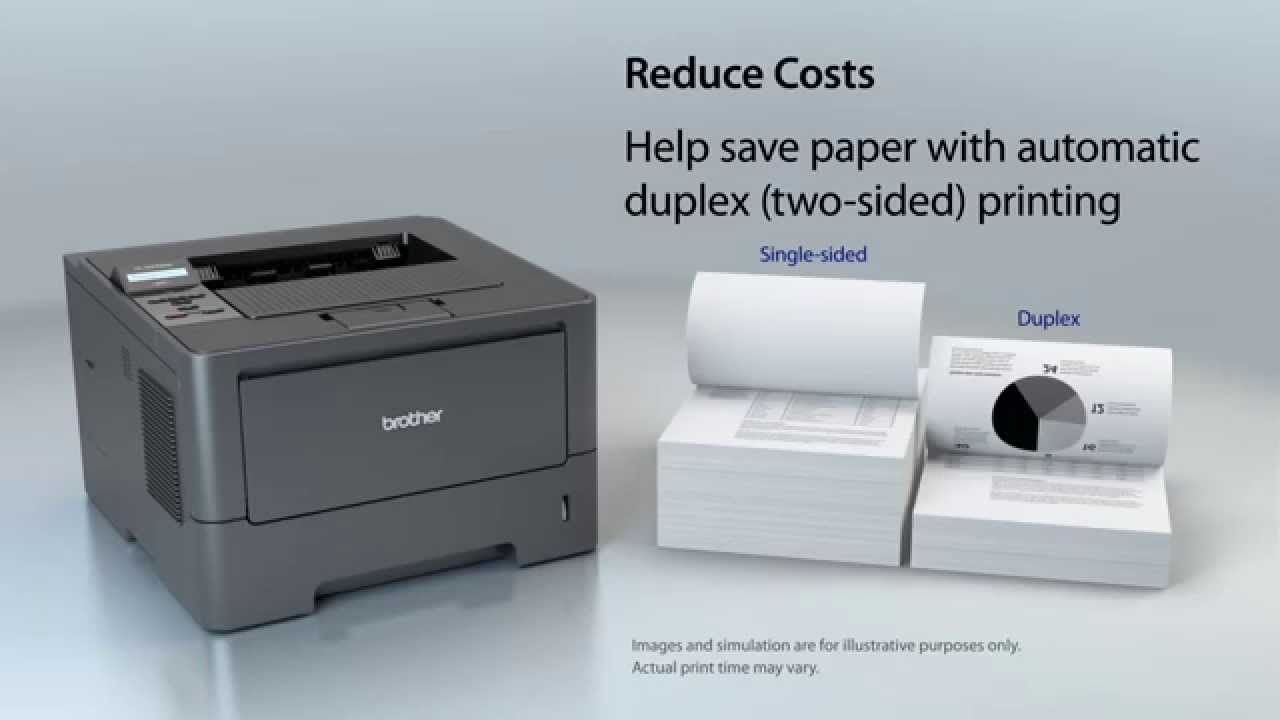 Brother's Laser Printer with Wireless Networking HL 5470DW YouTube