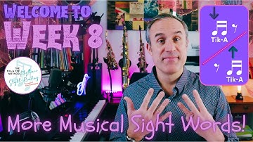 How to read rhythms fluently using "The Tik-A Tee Method" by Ron Castonguay - Week 8