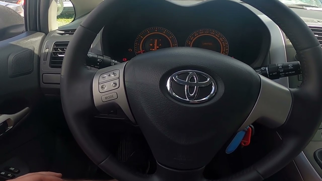 How to Automatically Lock or Unlock Doors in Toyota Auris I ( 2006 – 2013 )  