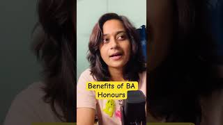 Benefits of BA Honours 👍🏻