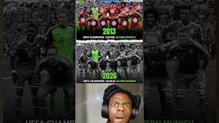 Neuer is the only remaining player from that 2012/13 UCL-winning Bayern team. #footbll