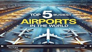 Top 5 Busiest Airports in the World 🌍 | Which One Surprises You?