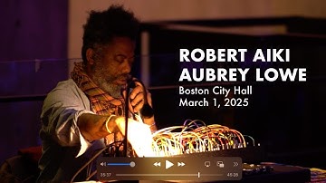 Robert Aiki Aubrey Lowe at Boston City Hall
