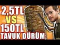 İstanbul'un En İyi Tavuk Dönerleri vs Bim Döneri! #AlperinEnleri