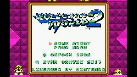 Roll-chan World 2 (GB)(ROM Hack) Game Clear~
