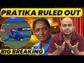 🔴BIG BREAKING: Pratika Rawal ruled out World Cup. Big blow for INDIA ahead of AUS semifinal
