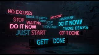JUST GET IT DONE 💪 | Stop Waiting & Take Action Now (Powerful USA Motivation)