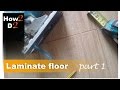 How to install  laminate floor video PART 1  How to fit laminate floor &amp; underlay