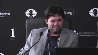 Postgame Press Conference with Hikaru Nakamura and Alireza Firouzja | Round 12 | FIDE Candidates