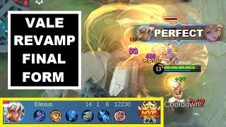Fully Upgraded Vale Revamp Gameplay (Effortless Dominate) - Perfected Skill Effect Revamped Vale