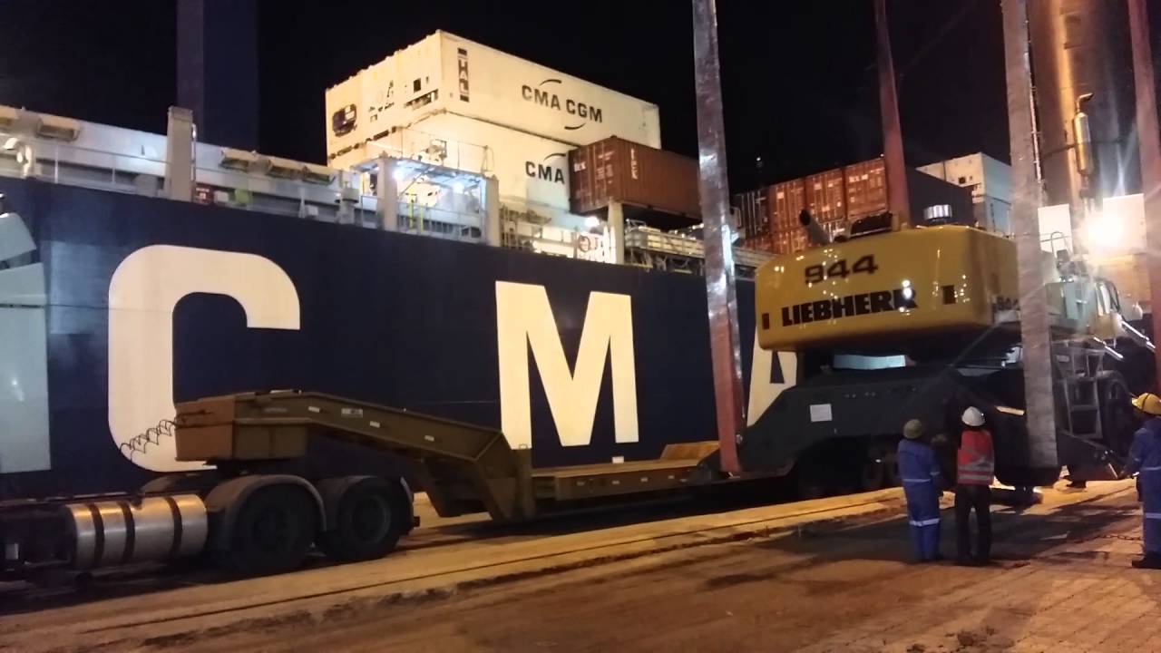 operação no porto do mucuripe