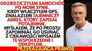 Odziedziczyłem STARY samochód po moim synu. Kiedy sprawdziłem GPS, znalazłem tajemniczą wiadomość