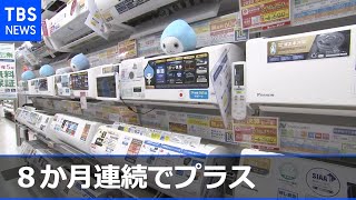 ５月の白物家電出荷額 ８か月連続でプラス