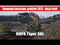 ROPA Tiger 6XL, kampania buraczana - grudzień 2023 - akcja dzień