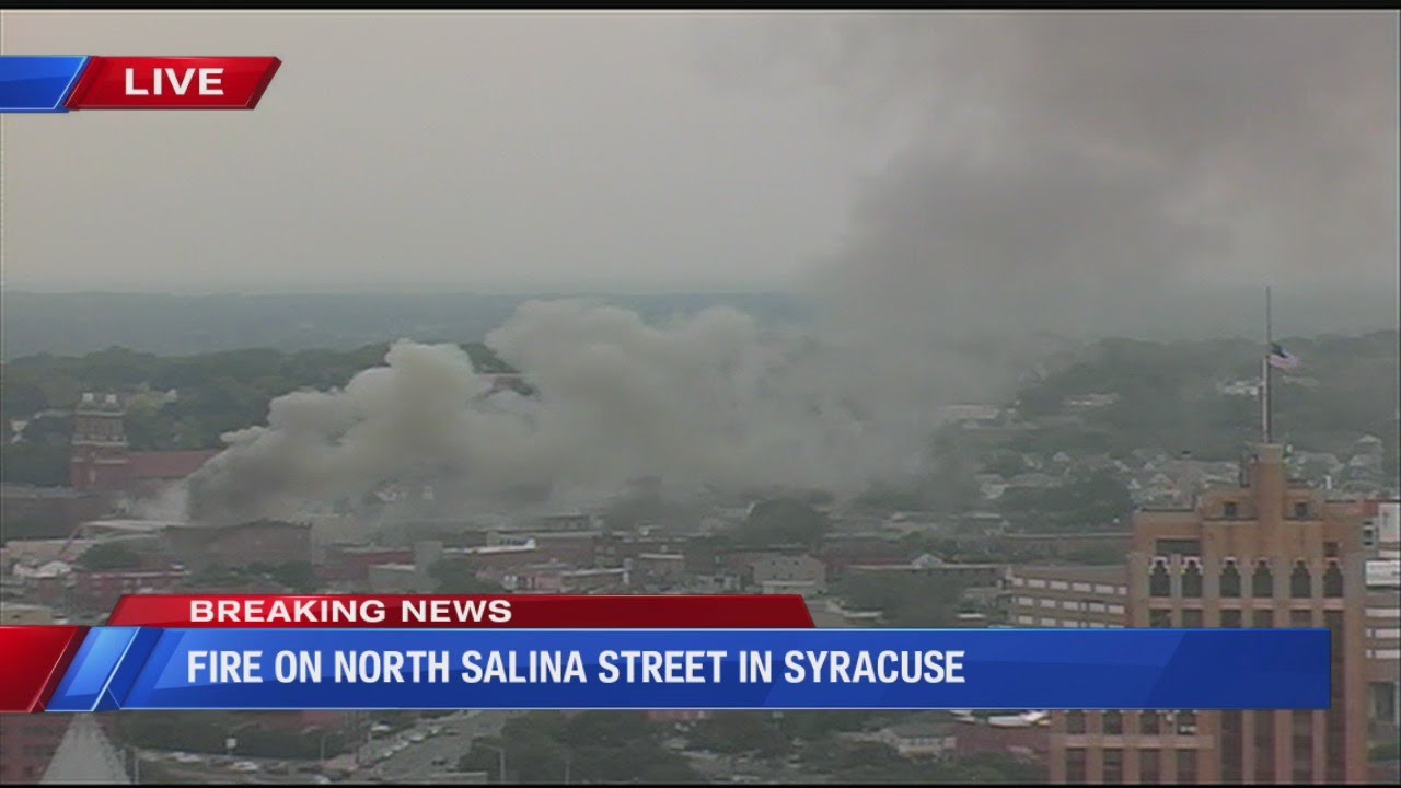 Fire on Syracuse's North Side - YouTube
