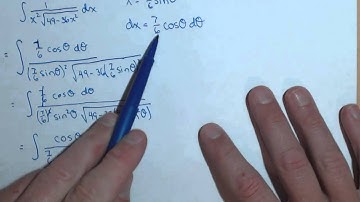 Activity 5.5.3, part d: Calculating an Integral with Trig Substitution