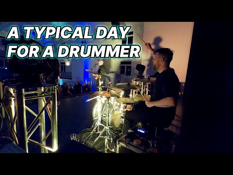 An Average Day of A Working Drummer | That Swedish Drummer