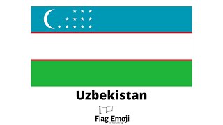 Uzbekistan Flag Emoji 🇺🇿  - Copy & Paste - How Will It Look on Each Device? screenshot 4