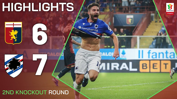 GENOA-SAMPDORIA 1-1 (5-6 pens) | HIGHLIGHTS | Coppa Italia Frecciarossa 2024/25