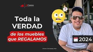 Toda la verdad detrás de los muebles que regalamos en el RED Finde 2023 | InCassa Muebles