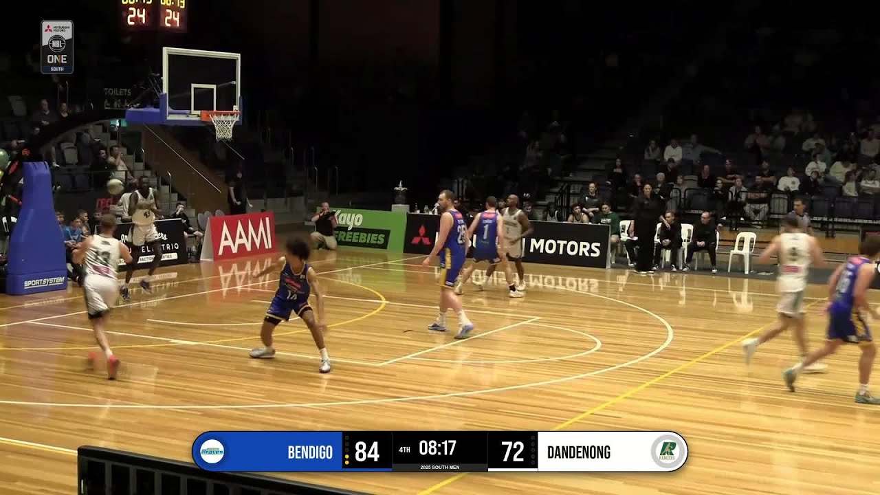 Charles Matthews with 25 Points vs. Dandenong Rangers