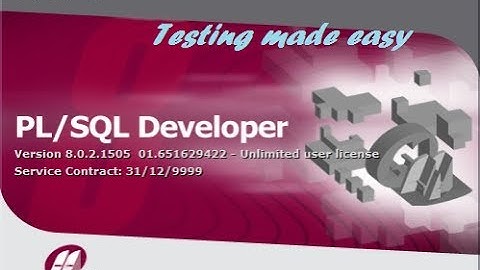 How to unit test a function using Test Script in PLSQL Developer