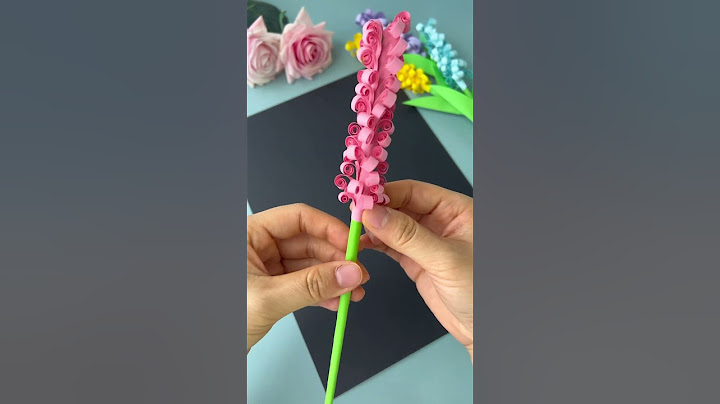 Make a bouquet of hyacinth flowers for your mother on Mother's Day! Mother's Day Handmade Gifts for