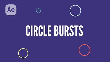 Create Cool Circle Explosions in Adobe After Effects