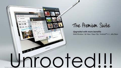 Galaxy Note 10.1 - How to UnRoot / Unbrick - Cursed4Eva.com