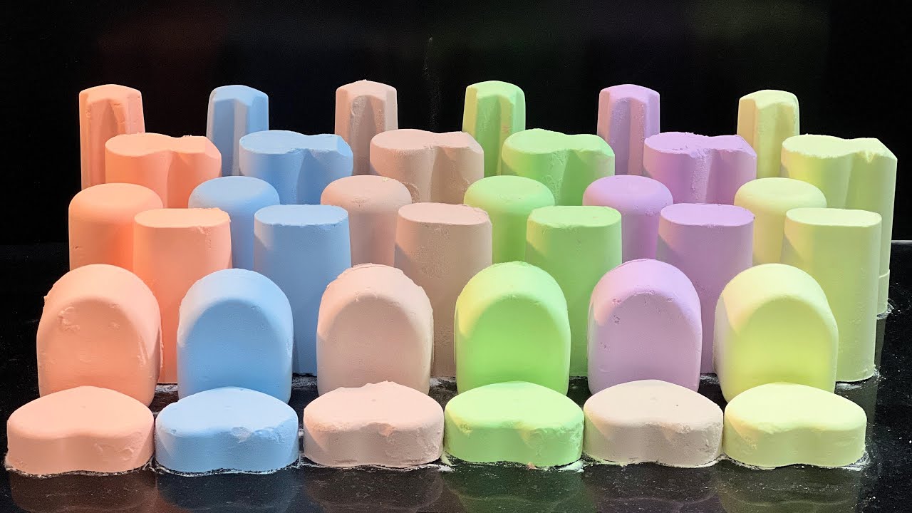 Dreamy Pastel baking Soda Mix | Gentle ASMR for Relaxation 