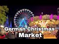 German Christmas market in Duisburg Germany