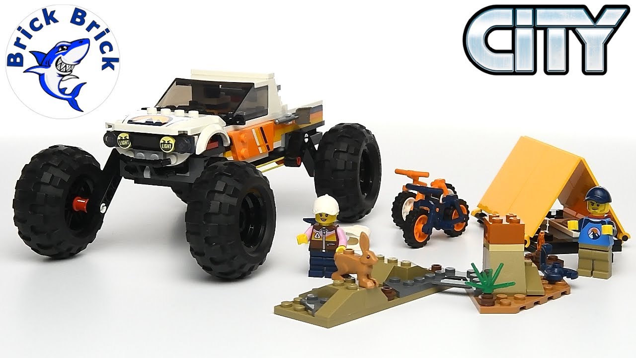 LEGO City 60387 Review Build - YouTube - Speed Adventures 4x4 Off-Roader