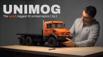 3D printed UNIMOG U5023 replica | Assembly video - Ep.2