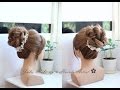 鬆軟輕甜包包頭 綁髮教學 twist high bun tutorial