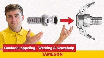 Camlock koppeling - Werking & Keuzehulp | Tameson