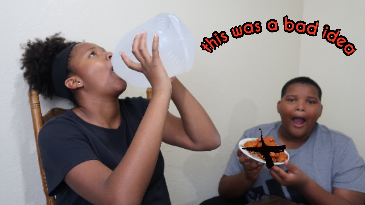 Hot Wing Challenge YouTube