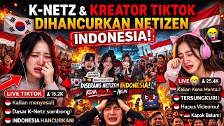 Korean Creators  Stream Mobbed By Indonesian Netizens Breaks Down In Tears As She Begs For 