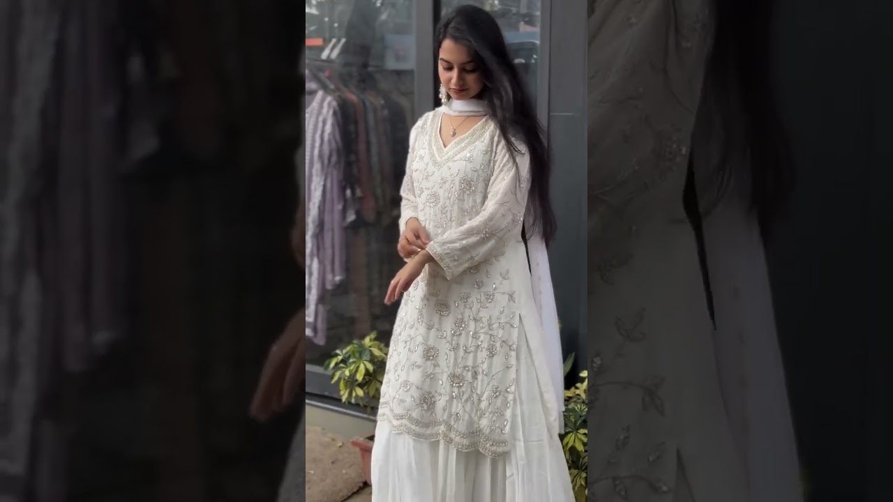 SHREE TEXTILE ST 176 C DESIGNER TOP PLAZZO 1