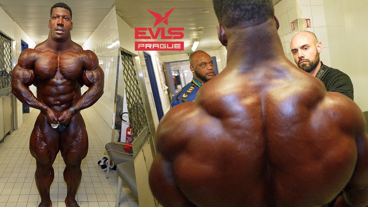 Backstage with Neckzilla Rubiel Mosquera