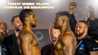 Fight Week Vlog: Anthony Joshua vs Francis Ngannou