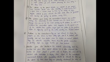 #B.Ed 2nd year assignment #Inclusive education #Creating an inclusive school assignment.