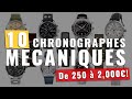 10 montres chronographes mcaniques de 250  2000
