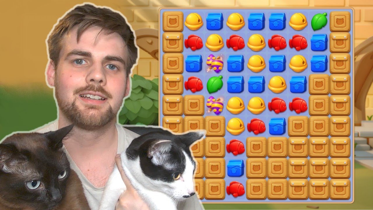 Kitten Match - ads vs gameplay | Badvertising