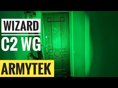 Обзор тактического фонаря с зелёным светом Armytek Wizard C2 WG-налобный фонарь#armytek#фонарь#обзор