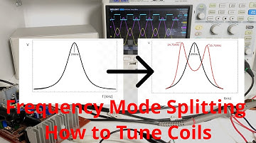 How to Tune two Coils to Resonance - Frequency Mode Splitting